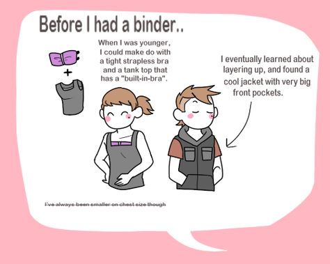 Pink, White, and Blue — Ways to bind without a binder. A list of binders.... Ways To Bind Without A Binder, Binder Reference Trans, How To Take Off A Binder Ftm, How To Make A Chest Binder Diy, How To Make Binder Ftm, How To Make A Binder Trans Diy, Binding Without A Binder, Homemade Binder Ftm, How To Bind Without A Binder