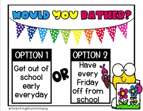 funny would you rather for kids Would You Rather For Students, Would You Rather Teacher Edition, Vibes Classroom, Summer Questions, Funny Would You Rather, Fun Classroom Games, Would You Rather Game, Questions For Kids, Rather Questions