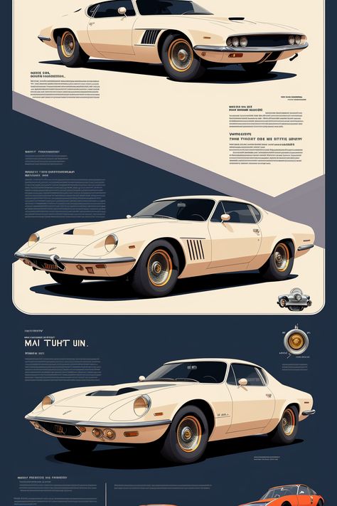 highly detailed infographic of retrofuturism cars found in popular mechanics magazine Car Infographic, Popular Mechanics Magazine, Two Heads, Visual Metaphor, Popular Mechanics, Car Find, Vintage Magazines, Digital Painting, Poster Art