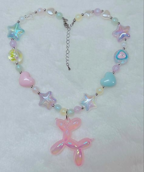 Decora Kei Accessories, Decora Necklace, Decora Clothes, Decora Jewelry, Decora Kei Aesthetic, Cutecore Accessories, Fairy Kei Boy, Kidcore Jewelry, Fairy Kei Aesthetic