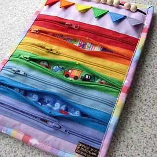 MagicRabbitToy | Pinkoi | Designer Brands Travel Toys For Toddlers, Quiet Book Templates, Diy Quiet Books, Baby Quiet Book, Sensory Blanket, Fidget Blankets, Fidget Quilt, Quiet Book Patterns, Felt Books