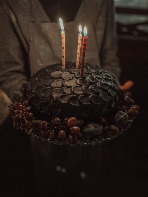 Dragon egg styled cake for Game of Thrones party Game Of Thrones Dessert, Cute Dragon Cake, Dnd Birthday Cake, Dnd Cake, Medieval Cake, Skyrim Birthday, Game Of Thrones Birthday Cake, Viking Cake, Toothless Cake