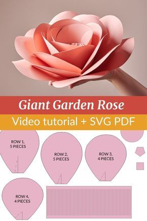 How To Make Flowers Out Of Paper, Diy Large Paper Flowers, Large Paper Flowers Diy, Big Paper Flowers, Giant Flowers Diy, Giant Paper Flowers Template, Giant Paper Flower, Flower Petal Template, Paper Flowers Diy Easy