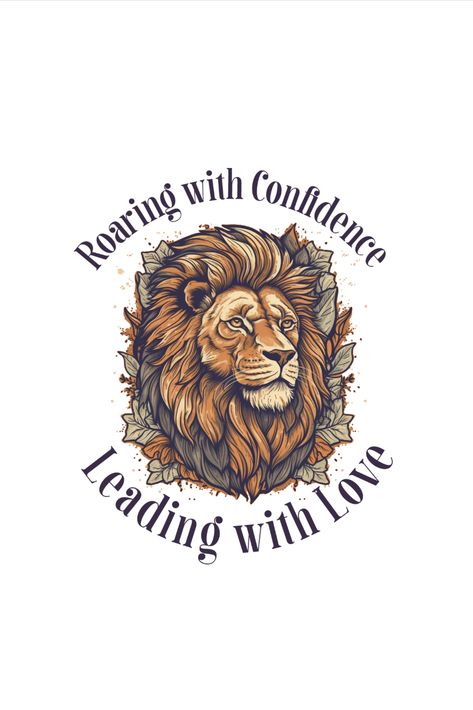 Lion Courage, Lion Aesthetic, The Lion Sleeps Tonight, Lion Quotes, Majestic Lion, Leo Women, Elegant Blouses, Catch Phrase, Move Mountains