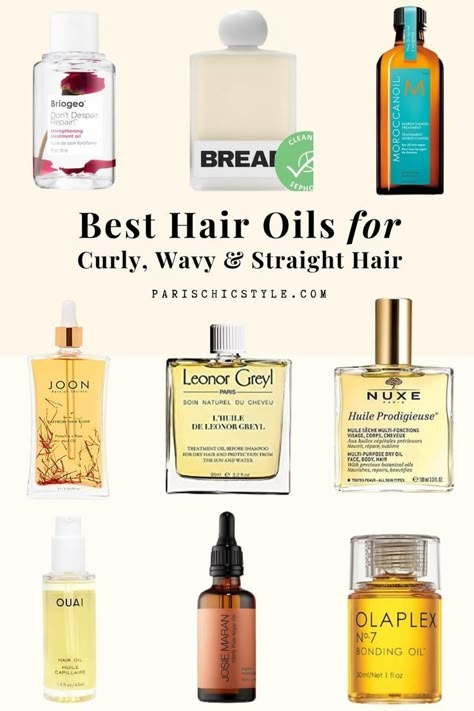 Lightweight and moisturizing curly hair oil, wavy hair oil, and straight hair oils. Hair oils for curly hair that seal, penetrate the hair strands, promote hair growth and moisturize to strengthen, nourish, & retain moisture. Best Oil For Healthy Hair, Best Hair Oils For Curly Hair, Hair Products Wavy Hair, Best Hair Products For Wavy Hair, Wavy Hair Care Products, Curly Hair Oil, Hair Products For Wavy Hair, Healthy Hair Curly, Moroccan Hair Oil