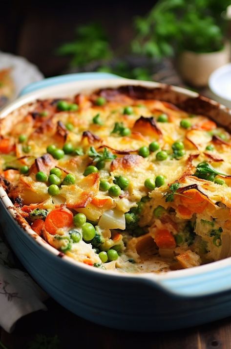 Tuna And Potato Casserole, Tuna Bake Recipe Healthy, Vegan Tuna Casserole, Tuna Potato Bake, Tuna Casserole Healthy, Healthy Tuna Casserole, Casseroles Healthy, Mixed Vegetable Casserole, Tuna Bake