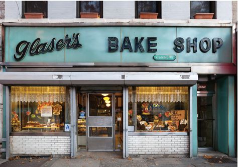 The Daily Heller: New York Storefronts Were Pillars of the Community – PRINT Magazine German Bakery Shop, German Bakery Aesthetic, Old Bakery Aesthetic, Bakery Signage, Retro Bakery, Black And White Cookie Recipe, Old Bakery, Nyc Bakery, German Bakery