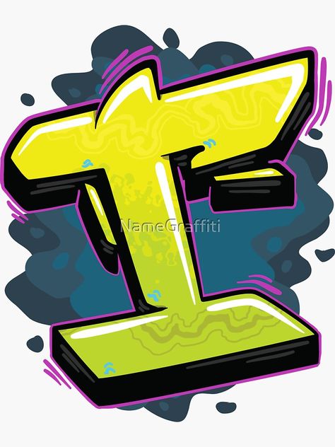 the letter i in graffiti style I In Graffiti, Graffiti Letter I, Graffiti Letter T, Graffiti Alphabet Styles, Graffiti Art Letters, The Letter I, Graffiti Wildstyle, Graffiti I, Graffiti Pictures