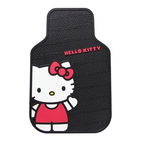 Buy Hello Kitty Core Floor Mat 2-Pack at Entertainment Earth. Mint Condition Guaranteed. FREE SHIPPING on eligible purchases. Shop now! #Affiliate, , #Affiliate, #Core, #Kitty, #Floor, #Pack, #Mat Hello Kitty Core, Hello Kitty Car Accessories, Hello Kitty Car, Girl Car, Girly Car, Packing Car, Cute Car Accessories, Rubber Floor Mats, Rubber Flooring