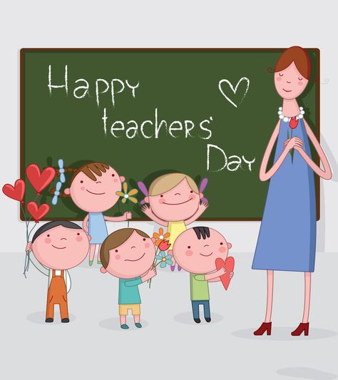 11 Beautiful Card And Gift Ideas For Teachers\' Day Happy Teacher's Day Images, Teachers Day Decoration, Preschool Teacher Appreciation, Teachers Day Drawing, Happy Teachers Day Card, Teachers Day Greetings, World Teacher Day, Teachers Day Card, Teacher Appreciation Cards