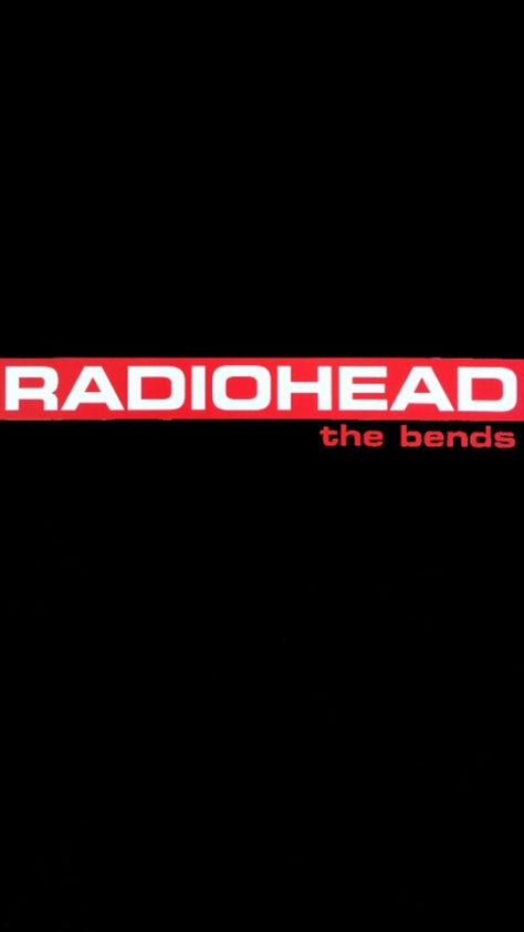 The Bends Wallpaper, Band Logos Rock, The Bends Radiohead, Radiohead Logo, Radiohead Aesthetic, Radiohead Poster, Radiohead The Bends, Scrapbook Prints, Custom Jeans Diy