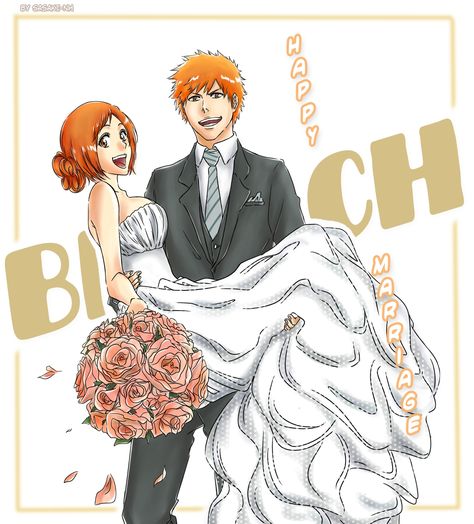 Kurosaki Ichigo, Inoue Orihime Orihime Bleach, Ichigo X Orihime, Bleach Orihime, Ichigo And Orihime, Ichigo Manga, Bleach Couples, Ichigo Y Rukia, Inoue Orihime, Byakuya Kuchiki