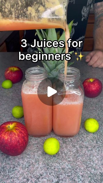 Juice For Inflammation, Juice Recipes For Beginners, Juicing For Beginners, Healthy Juice Recipes, 10k Views, Healthy Juices, Top Recipes, Fresh Juice, Grow Your Own Food