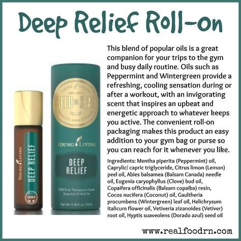 Deep Relief Roll-On. Refreshing, cooling sensation during or after a workout. #deeprelief #essentialoils Deep Relief Young Living, Ocotea Essential Oil, Essential Oils For Headaches, Young Living Essential Oils Recipes, Making Essential Oils, Yl Oils, Deep Relief, Yl Essential Oils, Living Essentials Oils