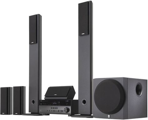 Yamaha Home Theater Surround Sound System on Home Theater Systems Best Buy Check more at    http://bit.ly/agnesmonde Wireless Home Theater System, Sony Home Theatre, Best Home Theater System, Home Theater Surround Sound, Home Theater Installation, Best Home Theater, Surround Sound Systems, Home Theater Projectors, Home Theater Rooms