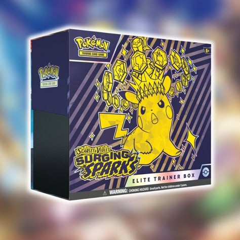 New Surging Sparks Pokemon TCG Set Releasing November 8th! Surging Sparks, the next Pokemon Trading Card Game Set has been revealed with a release date of November 8th, 2024. New reveals feature the products for the set including an Elite Trainer Box, booster box, booster packs, booster bundle, 3-pack blisters. The reveal also includes a look at a new “Grand Adventure Collection” also releasing on November 8th. The full set of Surging Sparks will include over 250 cards comprised of 8 ACE S... Greninja Pokemon Card, All Pokemon Cards, Pokemon Card Collection, Most Expensive Pokemon Cards, Pokemon Cards Packs, Pokemon Trading Card Game, Pokémon Tcg, Trading Cards Game, Pokemon Cards