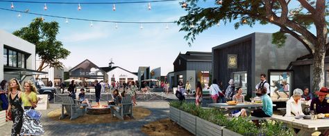 Cool Retail, Land Owner, Alley Way, Conceptual Sketches, Fitness Studios, Come One Come All, Urban Village, Carmel Valley, Mixed Use