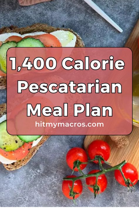 🐟 Stay on track with our Macro-Friendly 1400 Calorie Pescatarian Meal Plan tailored for April! Enjoy balanced meals packed with flavor and nutrition to support your goals. 🥗💪 #MacroFriendly #PescatarianPower Visit hitmymacros.com for personalized plans! Pescatarian Meal Plan, 1600 Calorie Meal Plan, Pescatarian Meals, Macro Meal Plan, Pescatarian Diet, Calorie Meal Plan, Macro Meals, Pescatarian Recipes, Free Meal Plans