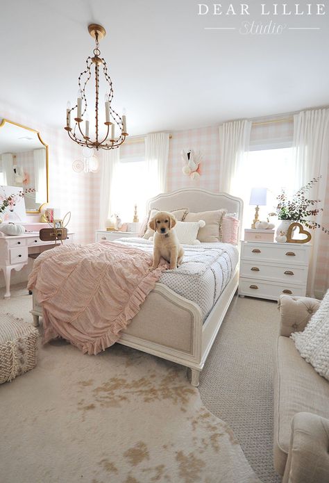 Fall Room, Dear Lillie, Cute Bedroom Ideas, Dekorasi Kamar Tidur, Girly Room, Girl Bedroom Designs, Teen Bedroom Decor, Girl Bedroom Decor