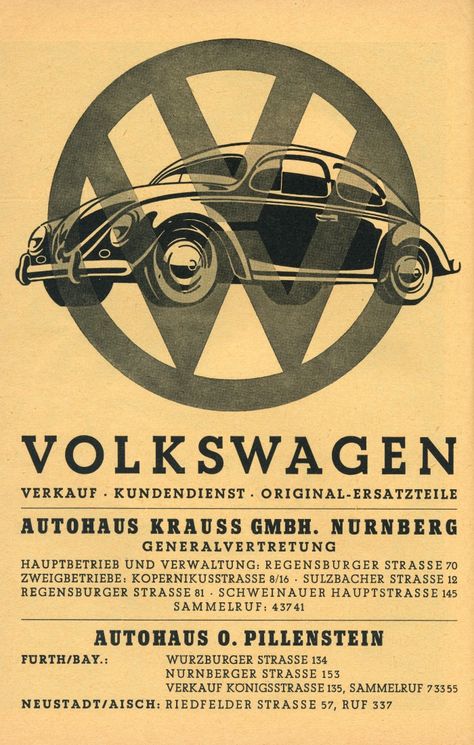 Volkswagen ad, c. 1955 | Jim's German Auto | 337 E Harrison St Corona, CA 92879 | (951) 737-2772 | jimsgermanauto.com #JimsGermanAuto #Cars #Brands #CarMaintenance Vw Buzz, Van Volkswagen, Vw Sedan, Golf Mk1, Volkswagen Bug, Vw Aircooled, Vintage Volkswagen, Vw Vintage, Vw Porsche