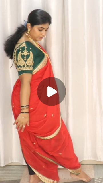 Nauvari Saree Draping, Nauvari Saree Look, Kashta Saree, Nauvari Saree, Saree Draping, Saree Look, Content Creator, Diwali, Mumbai