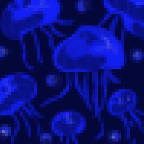 Jellyfish drawing pixel Kurage Pixel Jellyfish, Jellyfish Pixel Art, 8 Bit Aesthetic, Aesthetic Jellyfish, 8 Bit, Jellyfish, Pixel Art, Art