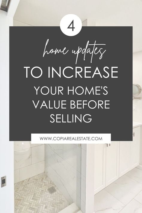 When it comes time to sell your home, you want to make sure that you do everything possible to increase your selling price and that may mean making some quick updates. While some updates are more expensive than others, all of them will help boost your bottom line. In this blog post, we will discuss four home updates that buyers want sellers to make. Best Time To Sell Your House, How To Prepare Your House To Sell, What To Update Before Selling Your Home, Selling House Aesthetic, Selling Home Tips, Upgrades To Increase Home Value, Get House Ready To Sell, Your Home Quotes, Quick Home Improvements