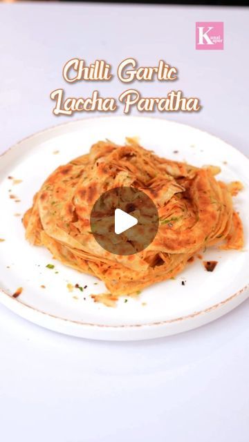 Garlic Paratha Recipe, Paratha Breakfast, Garlic Paratha, Paratha Recipes, Cooking 101, Breakfast Time, Recipe Of The Day, Relish, Indian Food Recipes