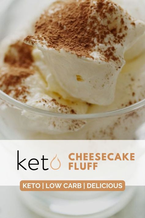 Keto Cheesecake Fluff, No Bake Keto Cheesecake, Breakfast Cheesecake, Cheesecake Fluff, Easy Keto Dessert, Keto No Bake Cheesecake, Keto Cookie Recipes, Fluff Recipe, Fluff Desserts