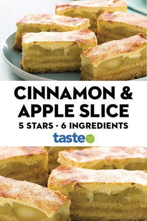 Apple Slice With Sour Cream, Easy Apple Slice, Best Slice Recipes, Apple Sour Cream Slice, Easy Slices, Christmas Slice, Slice Dessert, Apple Delight, Sweet Slices