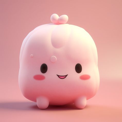 Cute 3d Baby mochi #kawaii #mochi #dessert #wallpaper Mochi Character, Dessert Wallpaper, Kawaii Mochi, Evening Party Dress, Game Development, Evening Party, Mochi, Character Art, Dessert