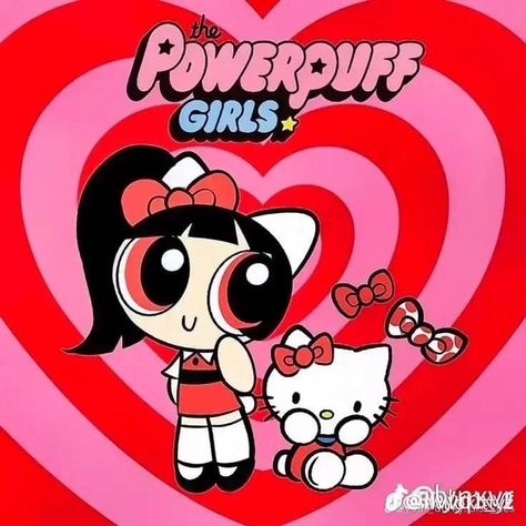 The Powerpuff Girls, The Powerpuff, Powerpuff Girls, Hello Kitty, Kitty