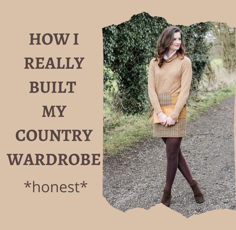 Country Capsule Wardrobe, British Capsule Wardrobe, British Mum Aesthetic, English Country Wardrobe, English Wardrobe, English Country Capsule Wardrobe, English Country Chic Outfits, English Heritage Fashion, Woman Country Outfits