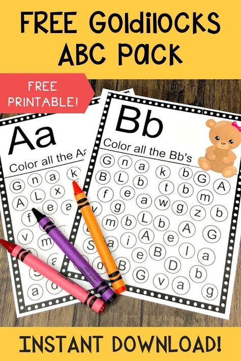 Abc Workbook, Alphabet Crayons, Abc Printable, Teaching Letter Recognition, Alphabet Recognition, Free Preschool Printables, Kindergarten Lesson Plans, Teaching Toddlers, Alphabet Activities Preschool