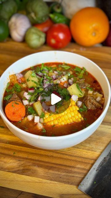 Zachary Rodriguez on Instagram: "Caldo de res  Subscribe for full recipe 🌶️  #caldoderes #soup #beefsoup #easyrecipe #recipe #foodie #cooking #mexicanfood" Mexican Soup Recipes Authentic, Caldo Recipe, Mexican Soup Recipes, Mexican Soup, Mexico Food, Vegetable Side Dishes Recipes, Side Dishes Recipes, Easy Soup Recipes, Mexican Food Recipes Authentic