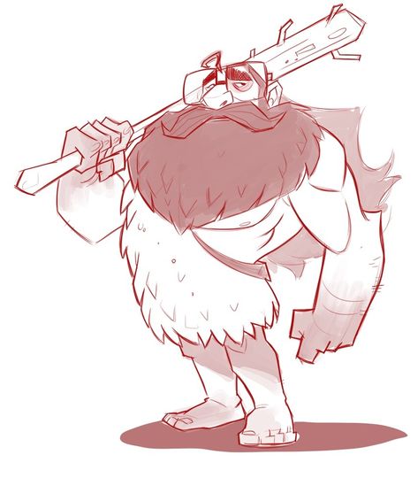 ArtStation - Caveman Caveman Character Design, Caveman Drawing, Royal Character, Evolution Cartoon, Character Posing, Illustrated Words, Model Sheet, Character References, Man Character