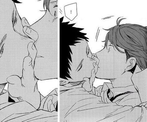 Iwaizumi Hajime, Oikawa Tooru, Haikyuu Ships, Haikyuu Manga, Haikyuu Fanart, Art Anime, Haikyuu Anime, Haikyu!!, Anime Fanart