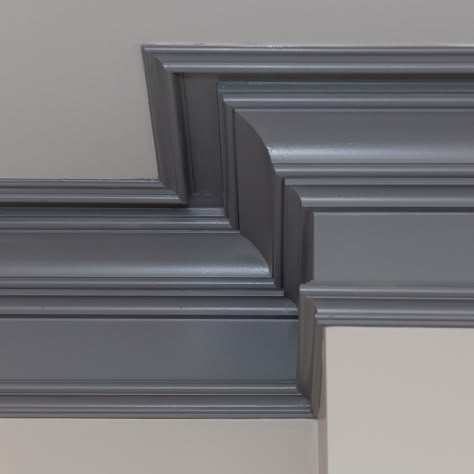 Crown Molding Styles, Molding Detail, Diy Crown Molding, Ceiling Crown Molding, Molding Ceiling, Trim Carpentry, Cornice Design, Ceiling Trim, House Trim