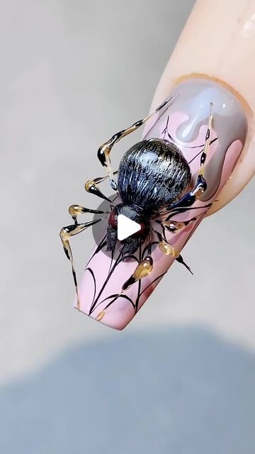 Vettsy on Instagram: "🕷️🕸️ Vivid Spooky 3D Spider Nail Art! What do you think? 🤔👻

🛒Products Used:
✨Solid Builder Gel + Brush Bristles

👉 Shop the same nail supplies via my bio or visit vettsy.com

Follow @vettsystore & @vettsynails for more nail inspiration 🧚‍♀️

👭Tag friends who would like this👭

#vettsynails #nailsathome #diynail #3dnailart #3dnails #spidernails #halloweennails #spookynails #nailinspo #nailsofinstagram #nailtutorial #spiderwebnails #3dspidernails #spidernailart" Spider Nail Art, Spider Nail, 3d Spider, Creepy Costumes, Tag Friends, Builder Gel, Nail Sets, Nail Supplies, Halloween Nail Designs