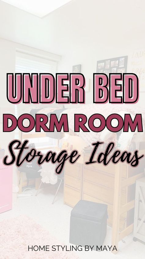 under bed dorm storage, under bed storage for dorm room Dorm Room Storage Ideas, Storage Under Bed, Bed Hacks, College Dorm Room Organization, Room Storage Ideas, Dorm Storage, Dorm Room Storage, Cool Dorm Rooms, Dorm Room Organization