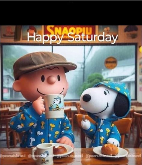 Happy Saturday Funny, Snoopy Happy Saturday, Saturday Good Morning Images, Birthday Snoopy, Happy Saturday Morning, Snoopy Drawing, Good Morning Happy Friday, Snoopy Wallpaper, Snoopy Pictures