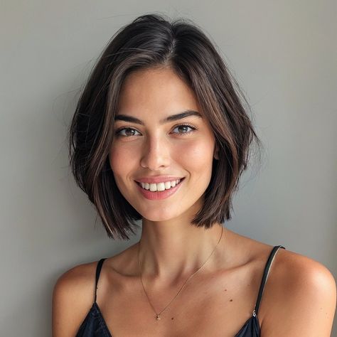 Face Framing Bobs For Women, Short Hair W Face Framing, Short Bob With Face Framing, Contour Bob Hair, Short Haircut Women Face Framing, Face Framing Bob Short, Short Bob Face Framing Layers, Bob Straight, Beveled Bob Haircut