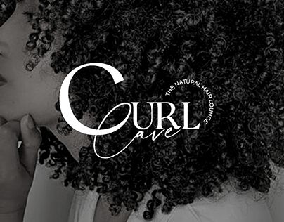 Hair Styles Logo Design, Hair Brand Logo Design, Curly Logo Design, Hair Branding Design, Hair Product Branding, Hair Logo Design Ideas Graphics, Hair Brand Identity, Curly Hair Logo Design, Curly Typography