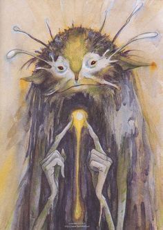 Brian Froud, Faery Art, Forest Creatures, Fairy Art, Magical Creatures, Creature Design, Art Sculpture, Easy Paintings, Creature Art