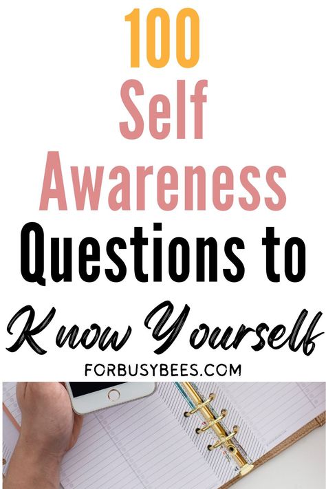 100 self awareness questions Self Awareness Questions, Self Awareness Journal, Daily Self Reflection, Self Reflection Journal Prompts, Self Reflection Questions, Reflection Journal Prompts, Self Reflection Journal, Self Awareness Quotes, Mindfulness Journal Prompts