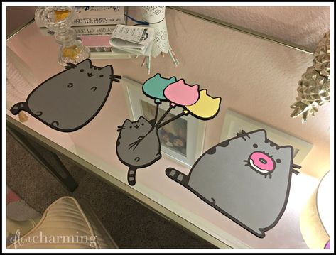 Pusheen Pfp, Pig Themed Party, Pusheen Birthday, Pusheen The Cat, Pusheen Cute, Cat Birthday Party, Pusheen Cat, Hello Kitty Party, Homemade Bath Products