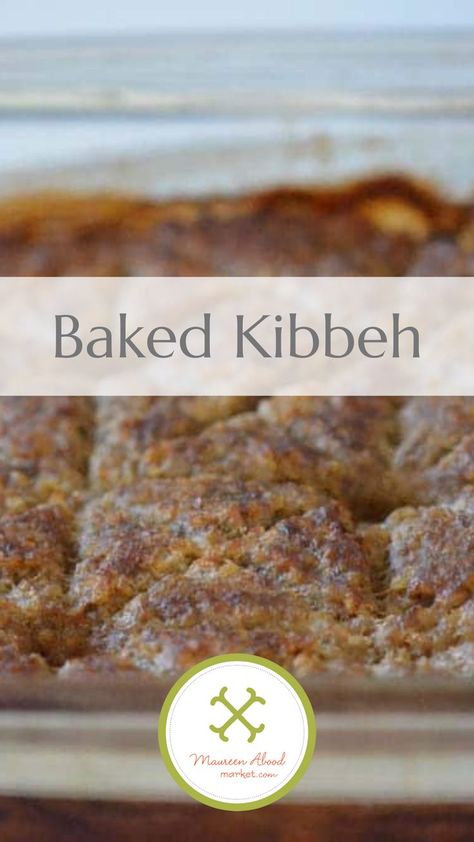 Baked Kibbeh is a Lebanese tradition and a favorite way to make kibbeh. This savory dish fills the kitchen with an unforgettably delicious aroma while it’s baking. We like to eat kibbeh raw (kibbeh nayeh) the first day it’s made, then bake it in a sahnieh the next day. Baked Kibbeh Recipe Lebanese, Kibbee Lebanese, Kibe Recipe, Kibeh Lebanese, Kibbeh Nayeh Recipe, Lebanese Kibbeh Recipe, Baked Kibbeh Recipe, Kibbeh Nayeh, Lebanese Food Recipes