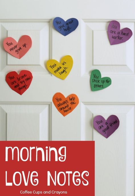 Leave a love note for your child each morning! Such a sweet act of kindness for parents! Valentines Sayings, Smile Kids, Kids Smile, Quotes Smile, Valentine's Ideas, Child Smile, Good Morning Love, Ideas Quotes, Valentine Day Crafts