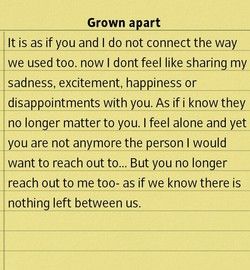 Quotes about Family growing apart (20 quotes) Growing Apart From Your Best Friend, When Families Grow Apart, Growing Apart From Family, Growing Apart In A Relationship, Growing Apart From Friends, Friends Growing Apart, Hitting Quotes, Dog Poetry, Quotes About Family