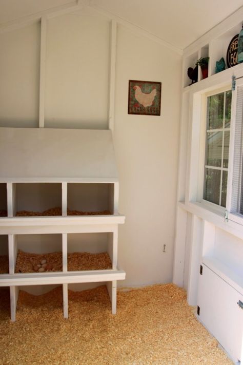 Tilly's Nest- a peek inside the chicken coopwp Inside Chicken Coop, Chicken Coop Designs Diy, Cheap Chicken Coops, Chicken Houses, Easy Chicken Coop, Edible Landscape, Portable Chicken Coop, Chicken Tractors, Rain Barrels